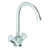 Grohe Costa 2-Griff-Spültischbatterie chrom 31831001