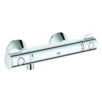 Grohe Grohtherm 800 Thermostat-Brausebatterie chrom Wandmontage eigensicher 34558000