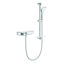 Grohe Grohtherm SmartControl Thermostat-Brausebatterie chrom Brausegarnitur 600mm 34720000