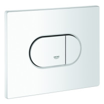 Grohe Abdeckplatte alpinweiß, mit Drucktaste 42379SH0