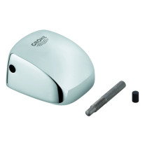 Grohe Kappenhebel komplett aus Metall für Urinal-Spüler Behördenausführung 43054000