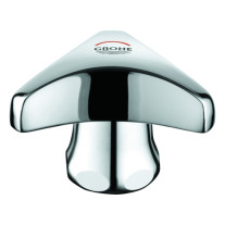Grohe Griff Trecorn 1/2'' Markierung rot mit Kappe chrom 45081000