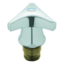 Grohe Oberteil mit Trecorn Griff Markierung blau 1/2'' chrom 45968000