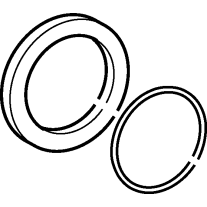 Hansa Rosette d 75mm chrom 59913240