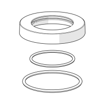 Hansa Rosette chrom 59913450