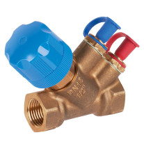 Resideo Strangregulier- und Absperrventil Kombi-2-Plus, DN15, Low Flow, IG R1/2 V5032Y0015BLF