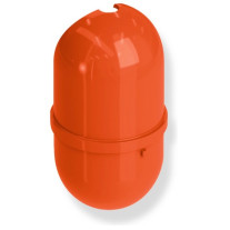 HEWI WC-Bürstenbehälter, für WC-Bürstengarnituren Serie 477 und Serie 805, hochglänzend, koralle 477.20.E04 36