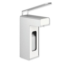 HEWI Desinfektionsmittel-oder Seifenspender System 900, Edelstahl, inkl. 500ml Leerbehälter zur Wiederbefüllung, 900.06.003XA