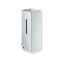 HEWI SENSORIC Elektronischer Seifenspender, Edelstahl, spiegelpoliert, mit Innenbehälter zur freien Befüllung, 500ml, 900.06.005XC
