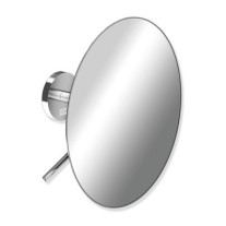 HEWI Kosmetikspiegel, eingefasst in einem verchr. Metallrahmen 950.01.23040
