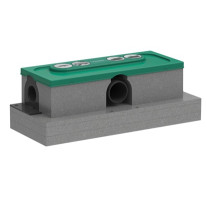 Hansgrohe uBox universal Grundkörper Duschrinnen Ablaufgehäuse für Standardinstallation 01001180