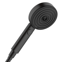 Hansgrohe Handbrause Pulsify S 105 3 jet EcoSmart Relaxation mattschwarz 24111670