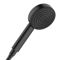 Hansgrohe Handbrause Pulsify S 105 1 jet EcoSmart+ mattschwarz 24121670