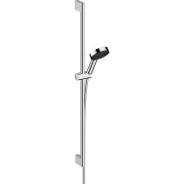 Hansgrohe Brauseset Pulsify Select S 105 3 jet Relaxation mit Brausestange 900mm chrom 24170000