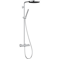 Hansgrohe Showerpipe Pulsify S Puro 260 1 jet EcoSmart Brausethermostat Aufputz chrom 24223000