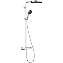 Hansgrohe Showerpipe Pulsify S Puro 260 1 jet EcoSmart Brausethermostat Aufputz HB 3 jet chrom 24237000