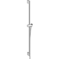 Hansgrohe Brausestange Unica/Pulsify 900mm mit Push Schieber und Brauseschlauch chrom 24401000