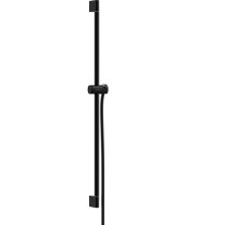 Hansgrohe Brausestange Unica/Pulsify 900mm mit Push Schieber und Brauseschlauch schwarzmatt 24401670