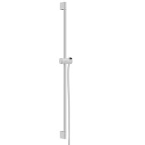 Hansgrohe Brausestange Unica/Pulsify 900mm mit Push Schieber und Brauseschlauch weiß matt 24401700