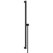 Hansgrohe Brausestange Unica E Puro 900mm mit Easy Slide Handbrausehalter und Schlauch 1600mm schwarzmatt 24403670