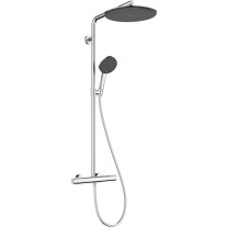 Hansgrohe Showerpipe Raindance Alive S Puro 300 1jet EcoSmart mit Thermostat chrom 24593000