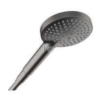 Hansgrohe Handbrause Raindance Select S 120 3jet PowderRain brushed black chrom 26014340