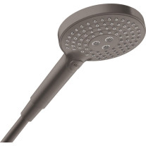 Hansgrohe Handbrause 120 3jet Axor brushed black chrom 26050340