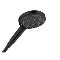 Hansgrohe Handbrause 120 3 jet Axor mattschwarz 26050670