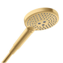 Hansgrohe Handbrause 120 3jet EcoSmart Axor brushed gold optik 26051250