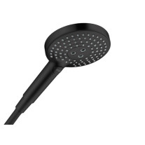 Hansgrohe Handbrause 120 3 jet EcoSmart Axor mattschwarz 26051670
