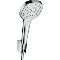 Hansgrohe Brausehalterset Croma Select E Vario/ Porter weiss/chrom Brauseschlauch 1600mm 26413400