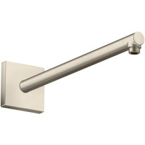 Hansgrohe Brausearm DN15 390mm eckig Axor ShowerSolutions brushed nickel 26436820