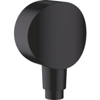 Hansgrohe Schlauchanschluss DN15 Fixfit S mit Rückflussverhinderer mattschwarz 26453670