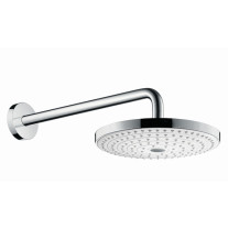 Hansgrohe Kopfbrause Raindance Select S 240 2jet 240mm Brausearm 390mm weiss/chrom 26466400
