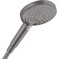 Hansgrohe Handbrause Raindance Select S 120 3jet EcoSmart brushed black chrom 26531340