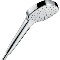 Hansgrohe Handbrause Croma Select E 1 jet EcoSmart 9 l/min weiss/chrom 26815400