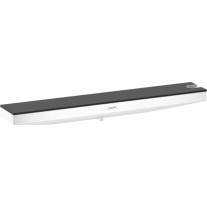 Hansgrohe Wandanschluss Rainfinity Porter 500 mit Brausehalter rechts und Duschablage, Mattweiß 26858700