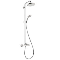 Hansgrohe Showerpipe Croma 220 EcoSmart chrom 27188000