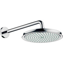Hansgrohe Tellerkopfbrause Raindance Classic 240mm Air chrom mit Brausearm 383mm 27424000