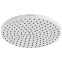 Hansgrohe Kopfbrause Raindance S 240 1jet PowderRain mattweiss 27623700