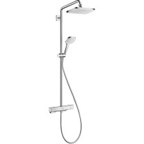 Hansgrohe Showerpipe Croma E 280 1jet chrom mit Brausethermostat 27630000