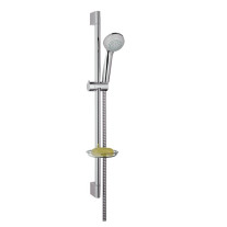 Hansgrohe Brauseset Crometta 85 Vario mit Brausestange 650mm und Seifenschale, Chrom 27764000
