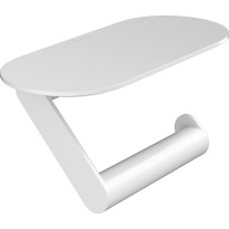 Hansgrohe Papierrollenhalter WallStoris mit Ablage mattweiss 27928700