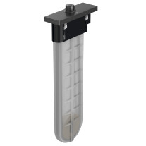 Hansgrohe Wannenrandset sBox square brushed black chrom 28010340