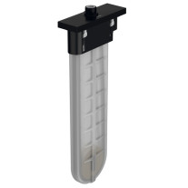 Hansgrohe Wannenrandset sBox square mattschwarz 28010670