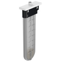 Hansgrohe Wannenrandset sBox square mattweiss 28010700