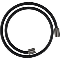Hansgrohe Textilbrauseschlauch Axor 1250mm mit zylindrischen Muttern brushed black chrom 28228340