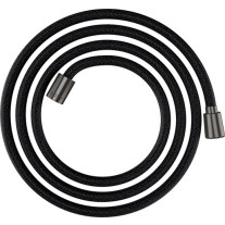 Hansgrohe Textilbrauseschlauch Axor 2000mm mit konischer/zylindrischer Mutter brushed black chrom 28290340