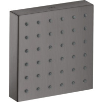 Hansgrohe AXOR ShowerSolutions Brausemodul 120/120 Unterputz eckig, Brushed Black Chrome 28491340