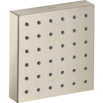 Hansgrohe AXOR ShowerSolutions Brausemodul 120/120 Unterputz eckig, Brushed Nickel 28491820